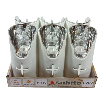 Znicz Led Subito C707 H150 - Biała ze srebrnym